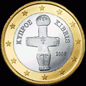 1 Euro UNC Cyprus
